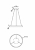 Подвесной светильник Maytoni MOD058PL-L22BK