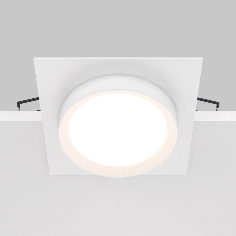 Встраиваемый светильник Technical DL086-GX53-SQ-W