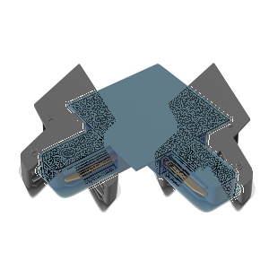 Комплектующие для встраиваемой трековой системы Technical TRA002CL-11B
