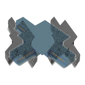 Комплектующие для встраиваемой трековой системы Technical TRA002CT-11B