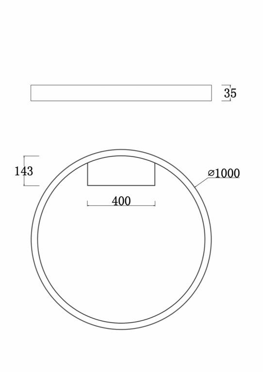 Потолочный светильник Maytoni MOD058CL-L65W4K