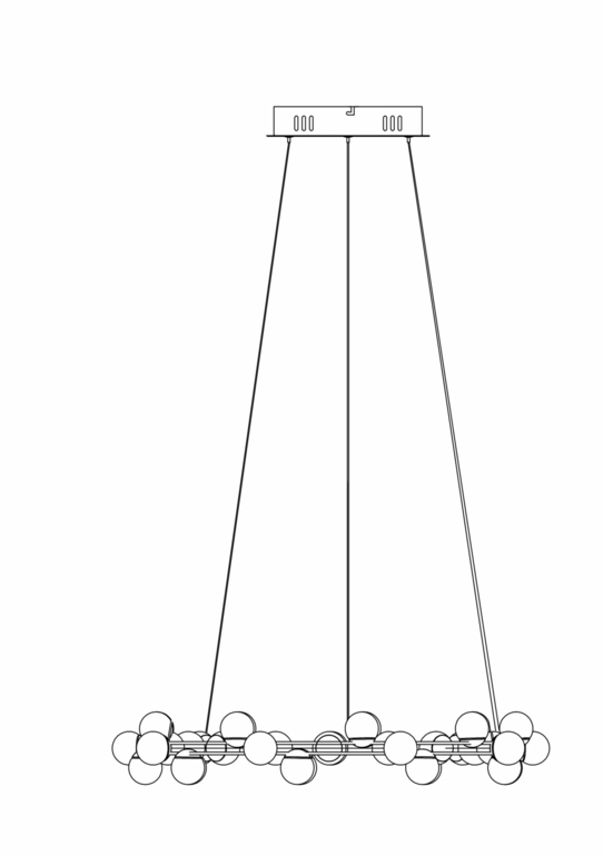Подвесной светильник Maytoni MOD081PL-L50G3K