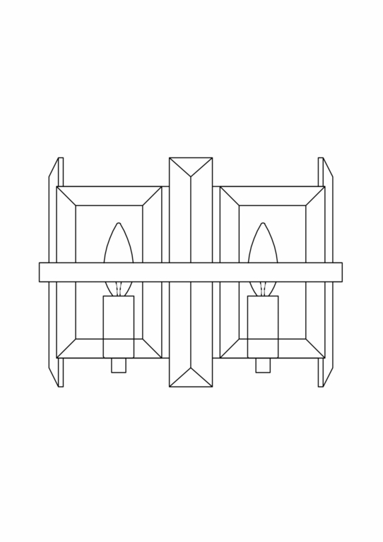 Настенный светильник (бра) Maytoni MOD201WL-02N