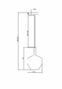 Подвесной светильник Maytoni MOD271PL-01B6