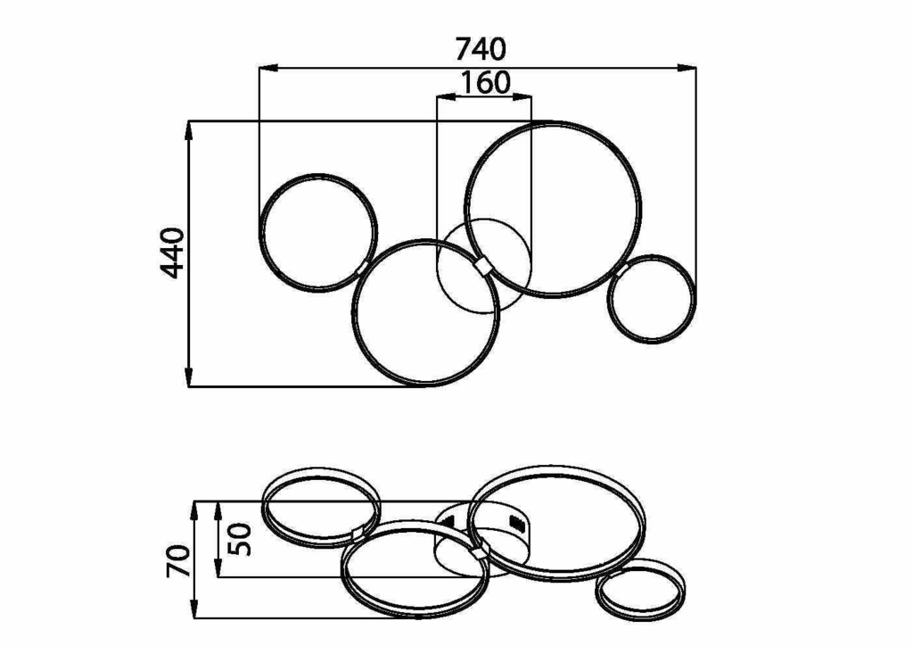 Потолочный светильник Maytoni MOD448CL-L35WK