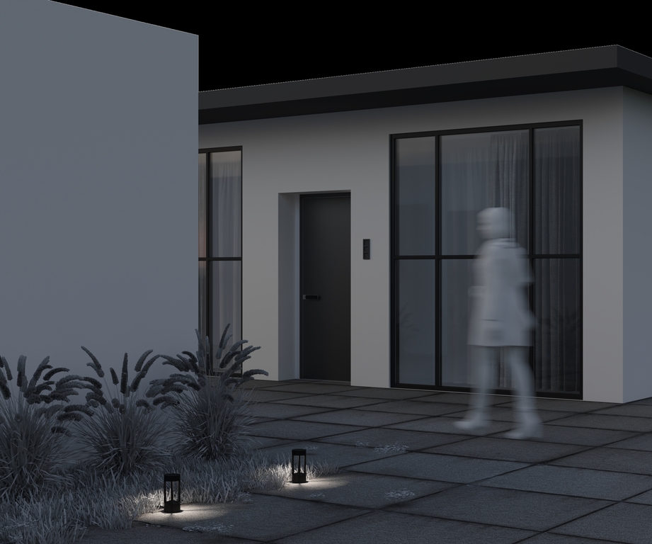 Настенный светильник (бра) Outdoor O458WL-L9GF3K