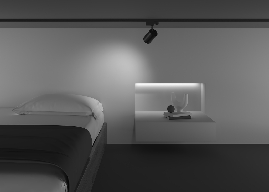 Трековый светильник Technical TR029-3-10W4K-W-B